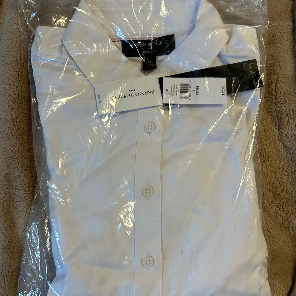 Banana Republic Tailored Easy-Care Shirt
